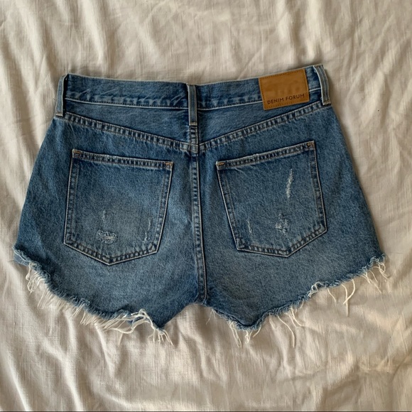 Aritzia DENIM FORUM The Ex-Boyfriend Short (size 27 eu/ jeans us 6) - Picture 3 of 3
